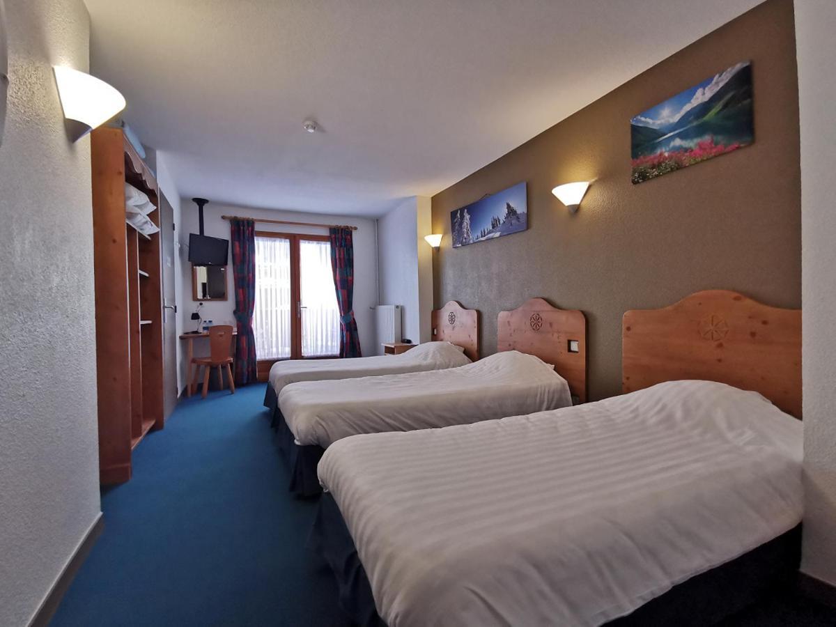 Hotel Les Bruyeres Alpe d'Huez Eksteriør billede