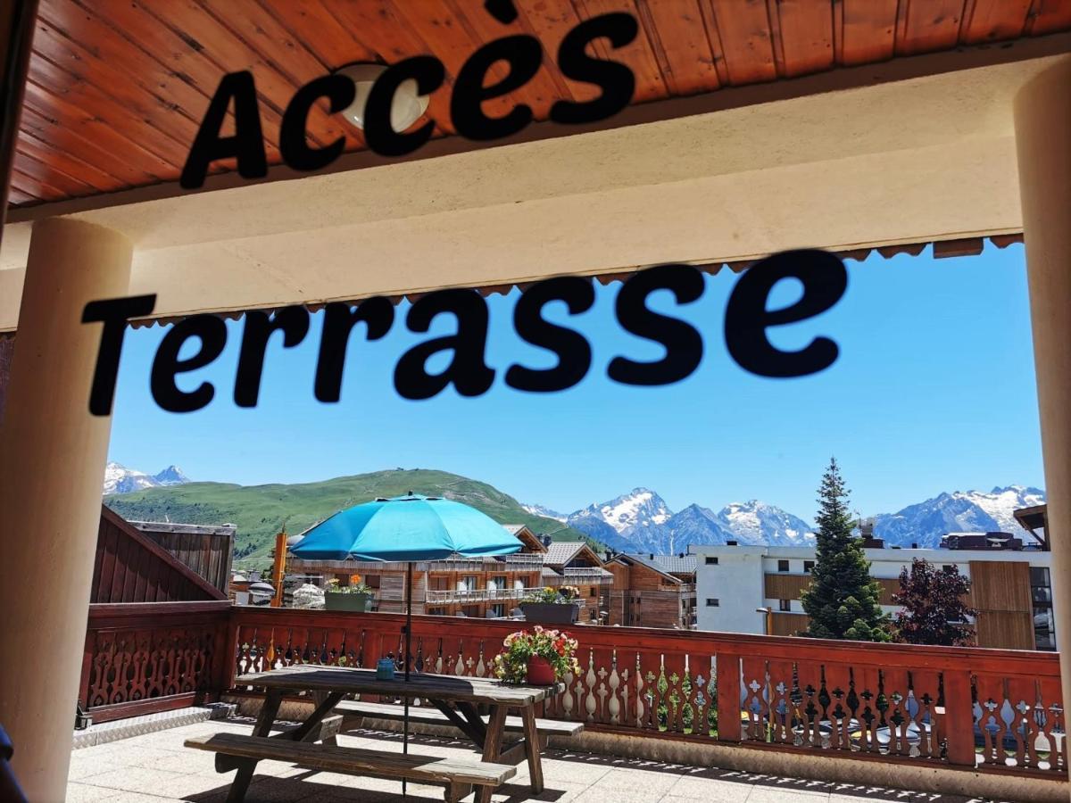 Hotel Les Bruyeres Alpe d'Huez Eksteriør billede