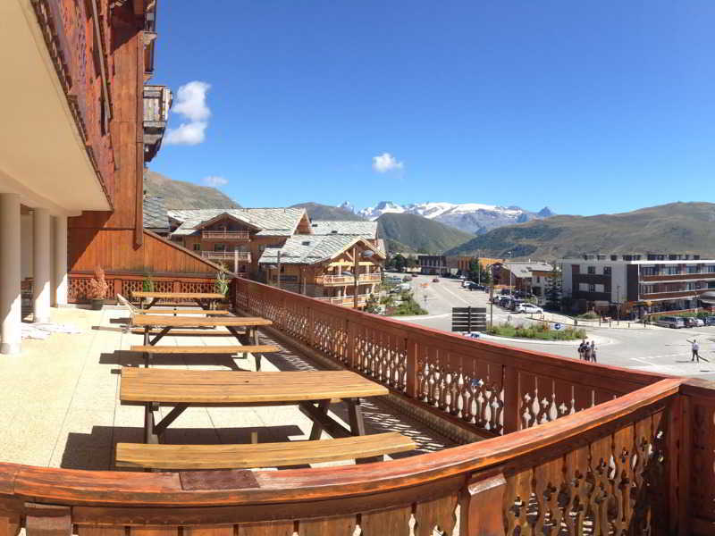 Hotel Les Bruyeres Alpe d'Huez Eksteriør billede