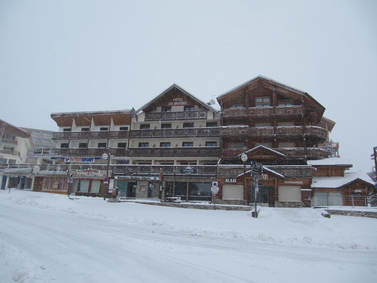 Hotel Les Bruyeres Alpe d'Huez Eksteriør billede